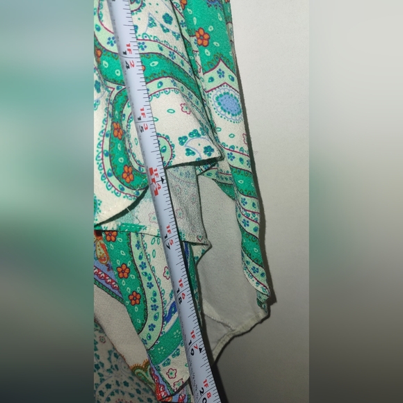 Zara Lounge/Cover Up/Patio Gown Gorgeous Colorful Sz S Oversized Fit Up To 14 - Picture 8 of 9